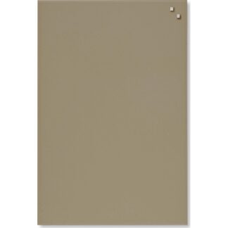 Magneettinen lasitaulu 40 x 60 cm beige