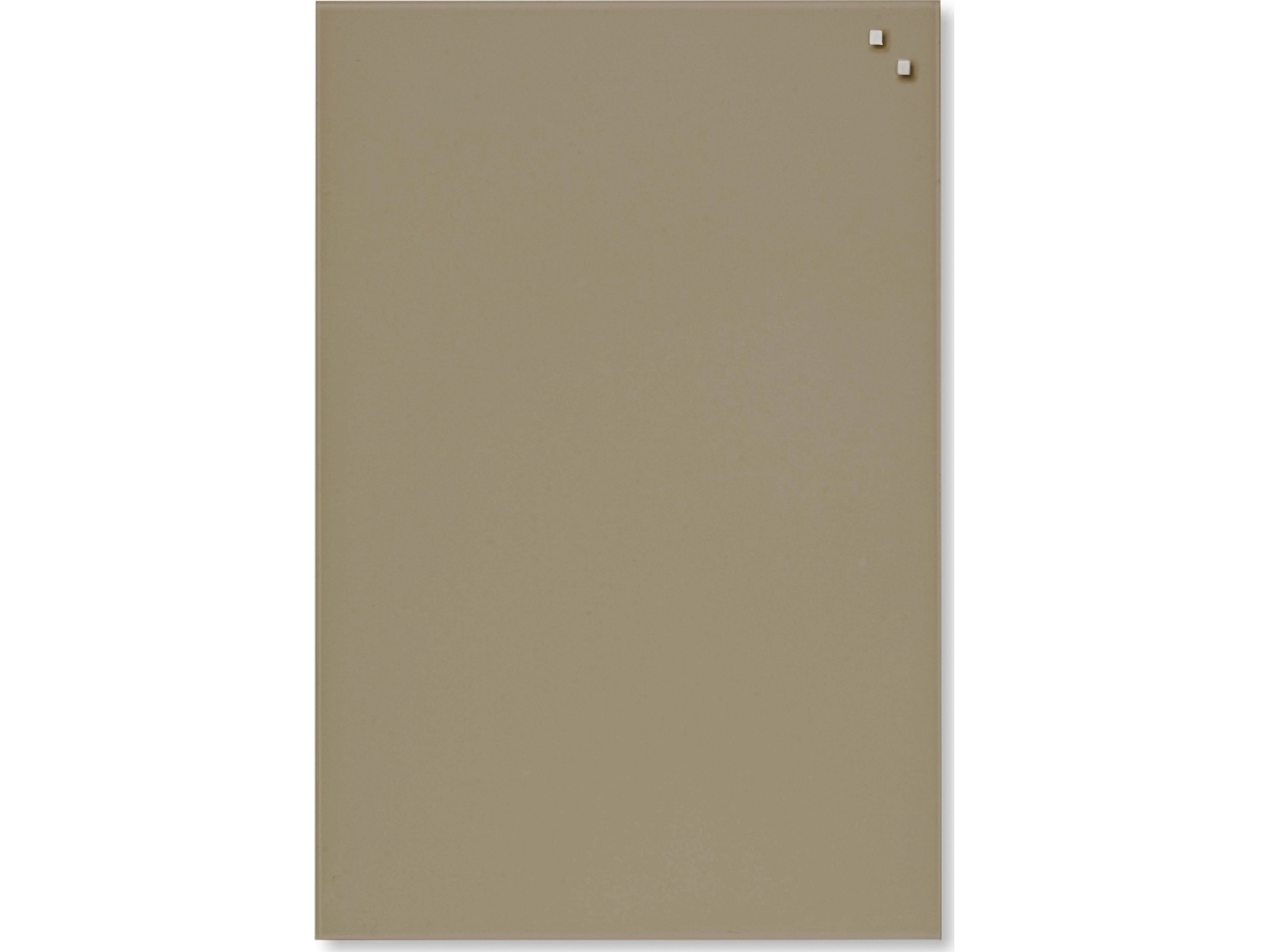 Magneettinen lasitaulu 40 x 60 cm beige