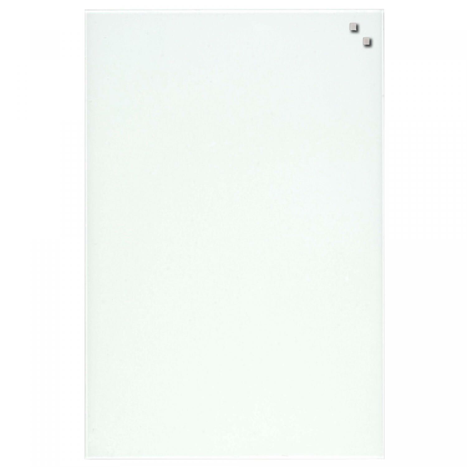 Magnetisk glastavle NAGA 40x60 cm hvid