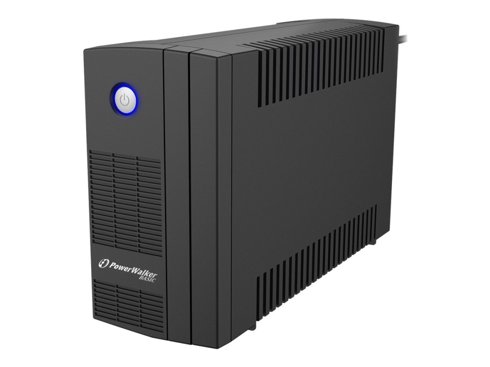 PowerWalker Basic VI 850 SB - UPS - AC 162 - 290 V - 480 Watt - 850 VA - 6 At - USB - lähtöliitännät: 2 kappaletta