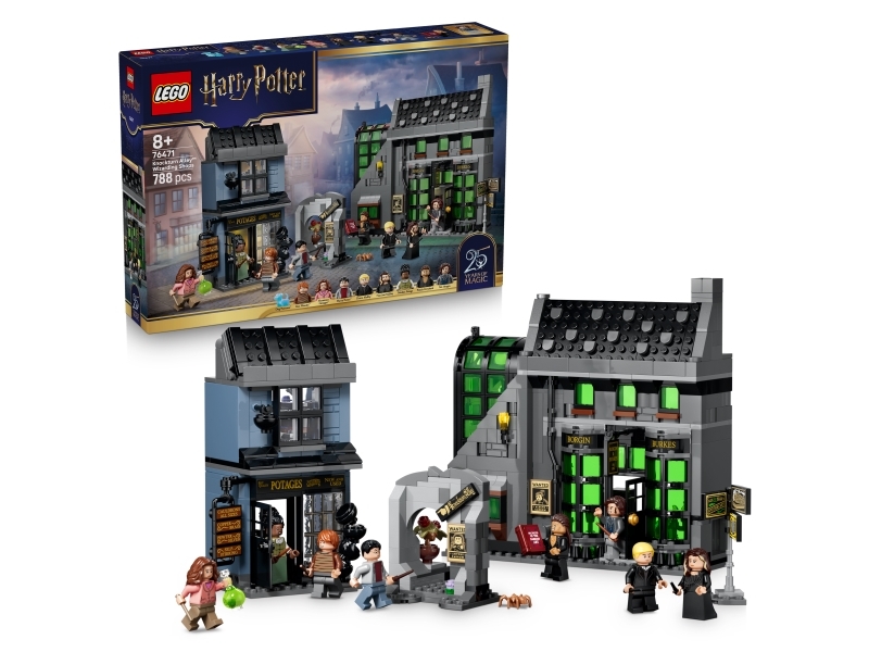 LEGO Harry Potter TM 76471 Iskunkiertokujan velhokaupat
